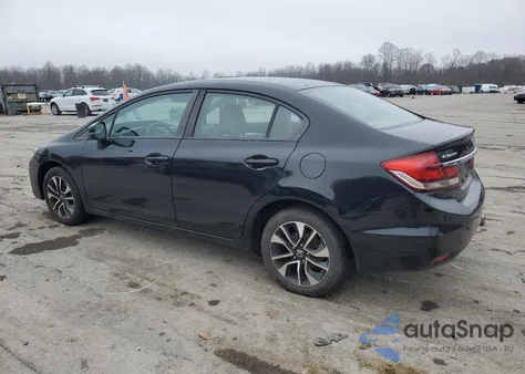 2013 Honda Civic Ex из США, поврежденный, VIN 2HGFB2F80DH533370